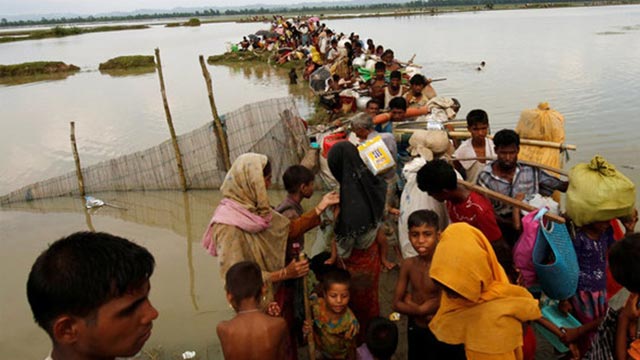 A year after fleeing Myanmar, Rohingya demand justice