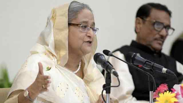 Hasina rules out scope of dialogue on polls