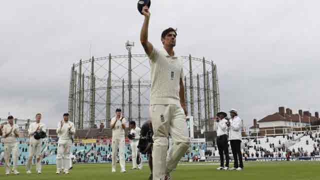 England win Cook’s last Test
