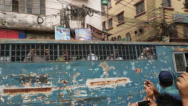 Babar, 30 accused taken to Dhaka court