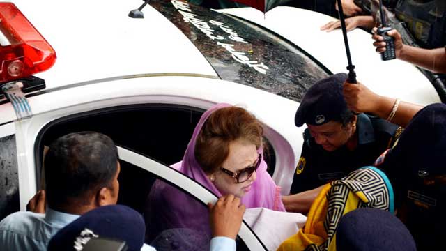 Khaleda Zia jailed for 7 yrs in another case
