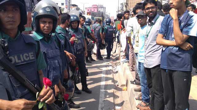 Students continue protest for safety on roads