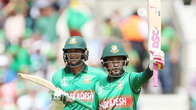 Shakib, Mushfiq guide Bangladesh to record 330 against South Africa