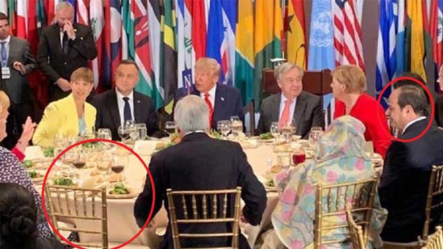 Erdoğan rejects joining Trump's table for lunch over presence of Egypt's Sisi
