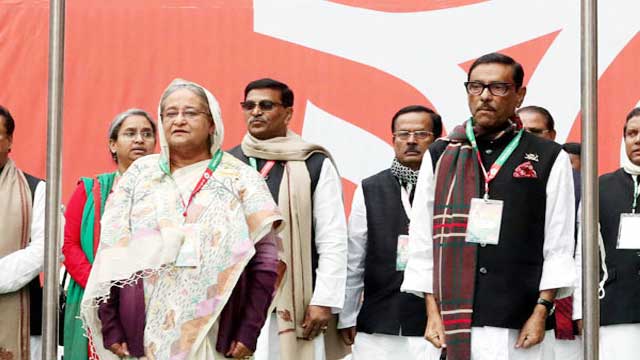 Hasina remains president, Quader gen secy