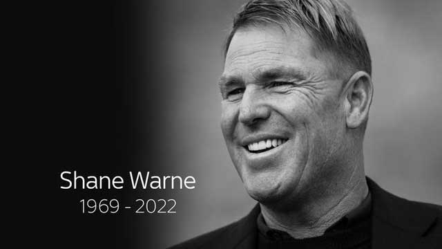 Australia cricket legend Shane Warne dies aged 52