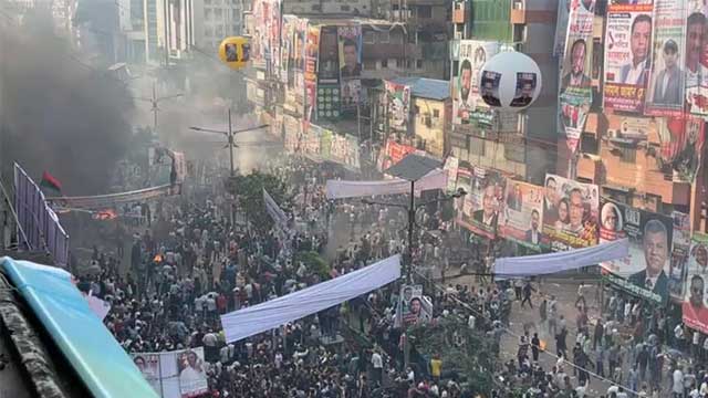 BNP calls countrywide hartal for Sunday as grand rally attacked by AL men, police