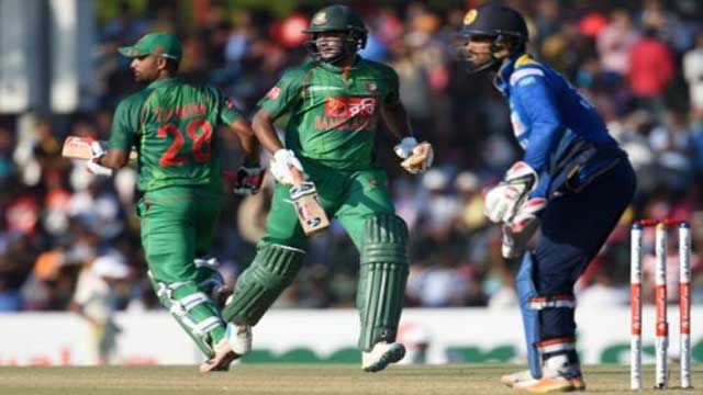 Bangladesh post 320/7 against Sri Lanka