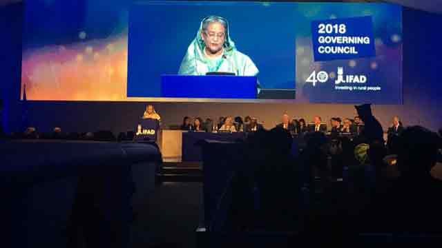 Hasina asks dev partners to invest in rural economies
