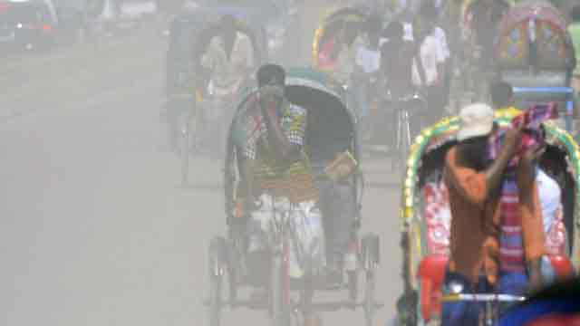 Dhaka air ranked world’s 3rd most polluted: WHO