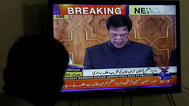 Imran Khan sworn in as 22nd premier of Pakistan