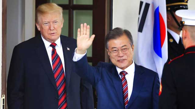 S. Korean leader to meet with Trump in US on nuke diplomacy