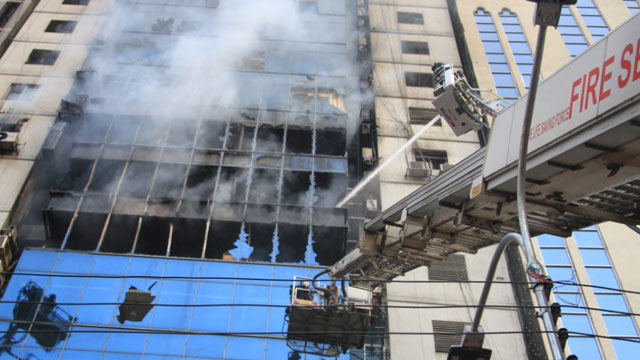 Another Banani fire victim dies; death toll now 26