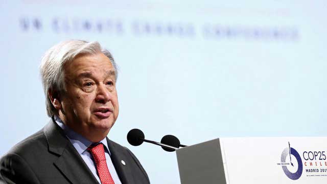 Choose hope or climate surrender: UN chief