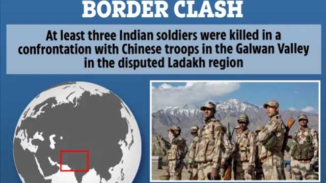 Three Indian soldiers killed in first deadly border clash in decades
