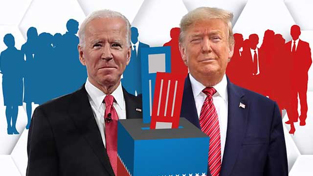 Who is ahead-Trump or Biden?