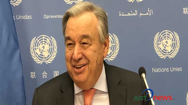 UN chief says he will take COVID-19 vaccine