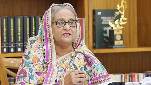 The hand that wants to beat us will have to be broken, Hasina asks AL men