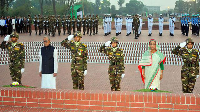 President, PM pay tributes to liberation war martyrs