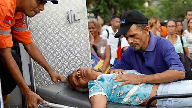 68 killed in Venezuelan police station riot and fire