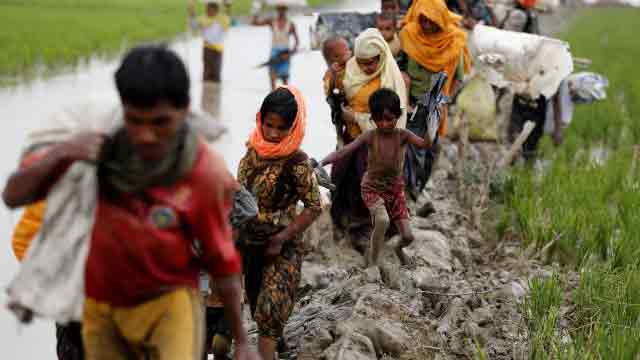 Myanmar repatriates 5 out of 700,000 Rohingyas