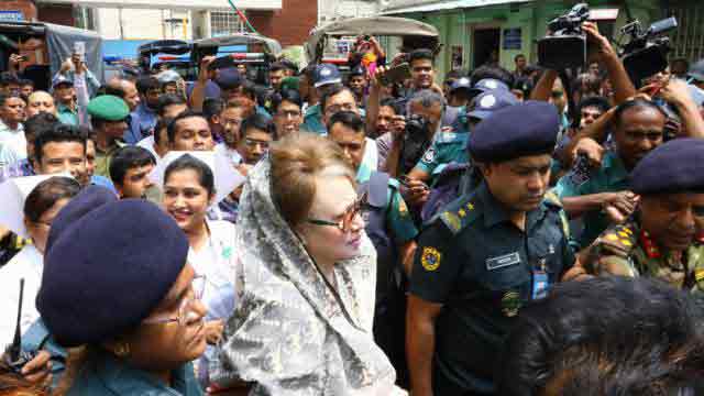 Send her to United hospital, Khaleda Zia’s brother writes to home ministry