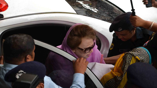 Jailed Bangladesh ex-PM Khaleda Zia ‘can’t use left hand’