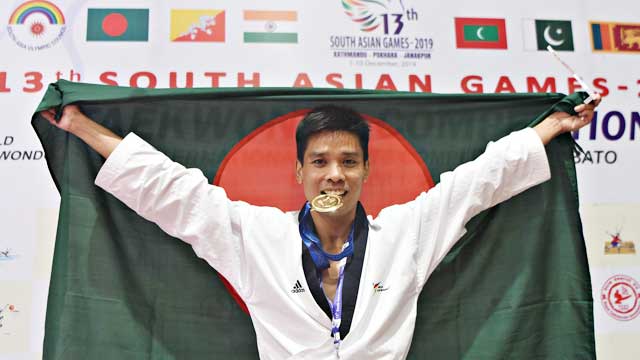 Bangladesh clinches one-gold, 12 bronze medals on Monday