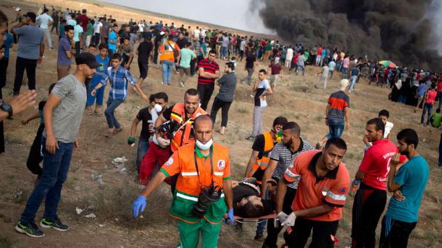 Israeli troops kill 1 protester in Gaza