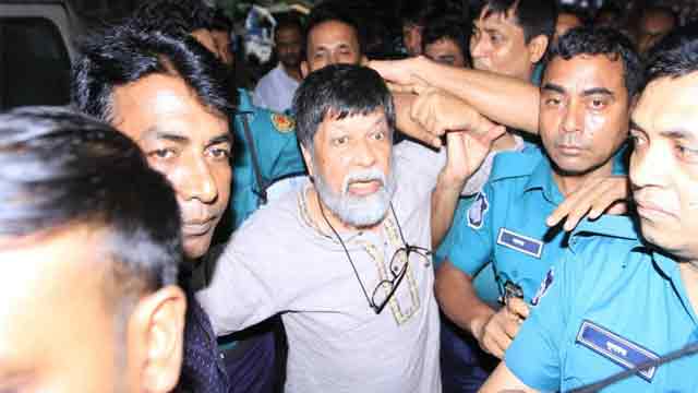 Photographer Shahidul Alam shown arrested in case filed under ICT Act