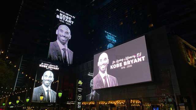 World mourns death of basketball legend Kobe Bryant