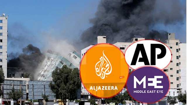 Al Jazeera not to be silenced, AP shocked, horrified after Israeli attack