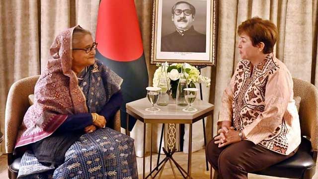 What IMF says about the govt-fed media reports on Hasina-Kristalina meeting