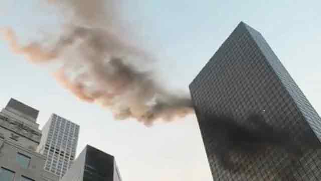 Trump Tower fire: three people injured in New York City blaze