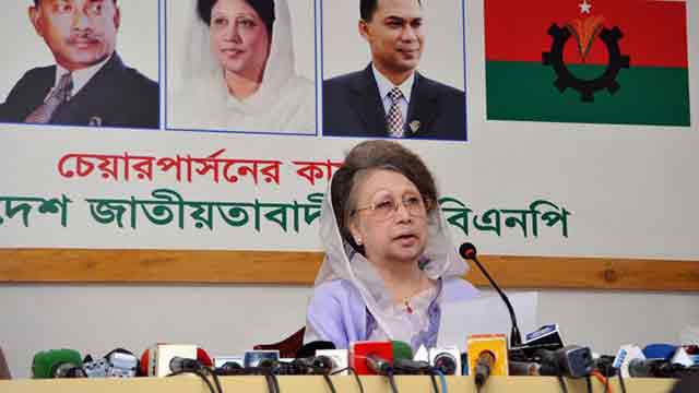 People committed to oust neo-Baksal regime, says Khaleda Zia