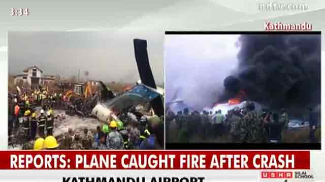Bangladesh plane crash in Nepal, 8 killed
