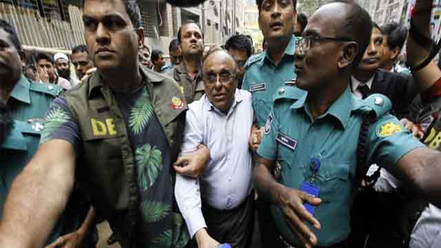Barrister Mainul Hosein sent to court