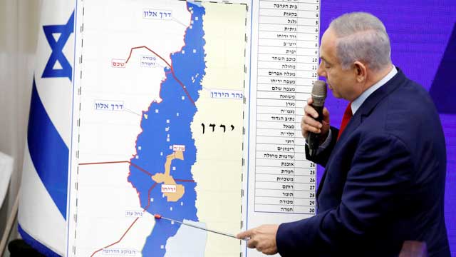 Israeli PM pledges to occupy Jordan Valley if re-elected