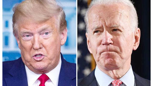 Trump calls Biden 'not competent' to lead the US