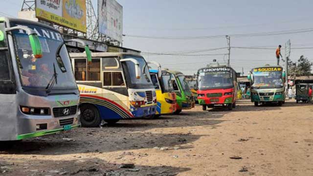 Bus movement in Rajshahi suspended after BNP rally announced