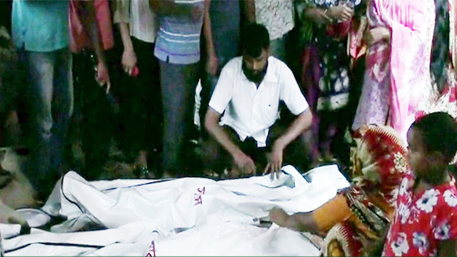 Savar wall collapse kills mother, son