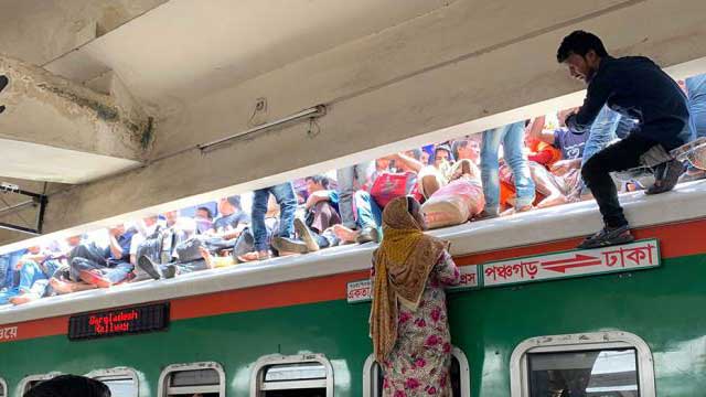 Rooftop train passengers to face strict actions
