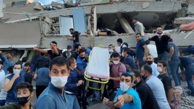 Six dead as major quake hits Turkey, Greece