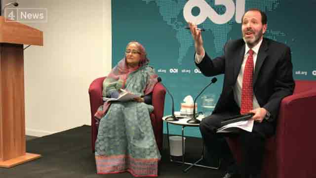 Hasina refuses to answer questions on human rights record