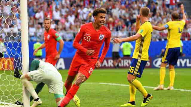 Dele Alli gives England 2-0 lead