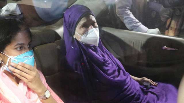 Khaleda Zia at Evercare Hospital