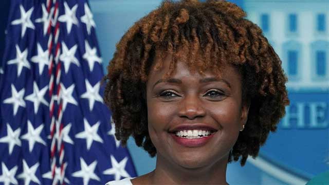 White House names first black press secretary