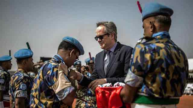 Bangladeshi peacekeepers get UN medal in Mali