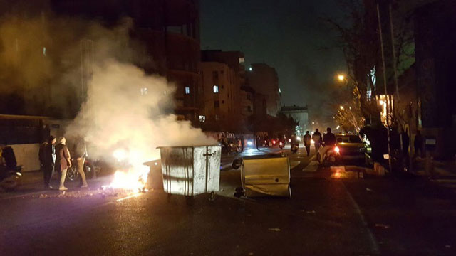 Protests hit Tehran, two demonstrators reported killed