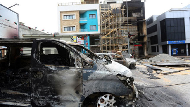 Twin car bombs kill more than 30 in Libya’s Benghazi